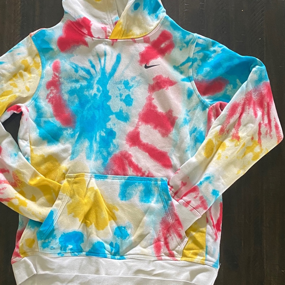 Nike Multicolor Tie-Dye Hoodie